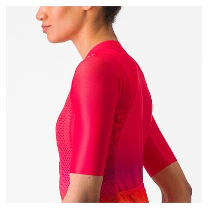 Maglia a maniche corte Castelli Climber's 4.0 Donna Rosa/Arancio 7/7