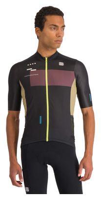 Maillot Manches Courtes Sportful Breakout Supergiara Noir
