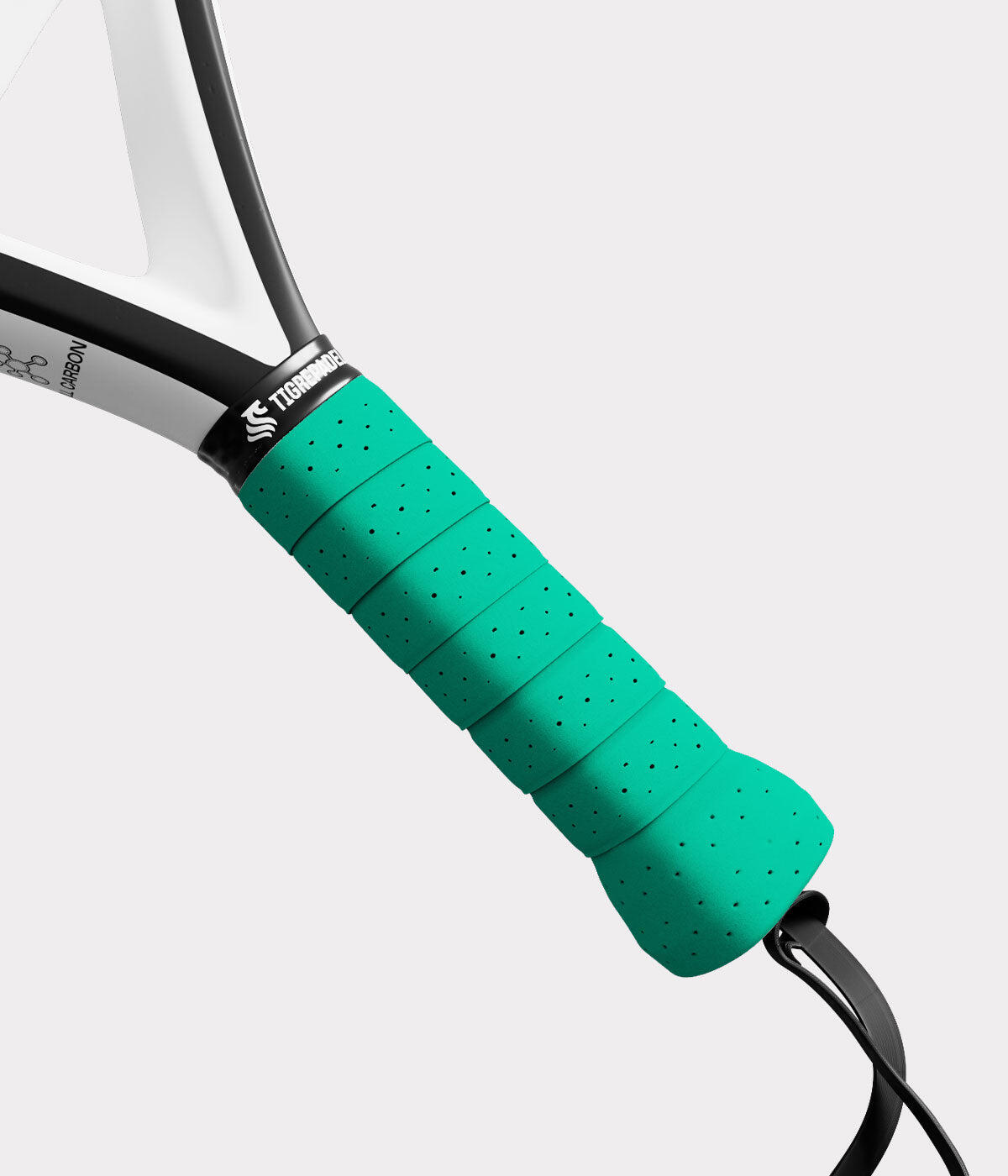 Ultra comfort padel overgrip turquoise (3 pack) 2/5