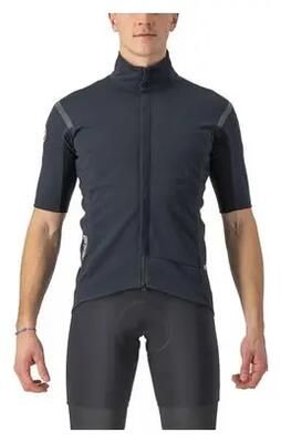 Gabba castelli ros 2 short sleeve jersey zwart/zwart reflex
