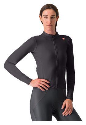 Maillot Manches Longues Femme Castelli Espresso Thermal Noir