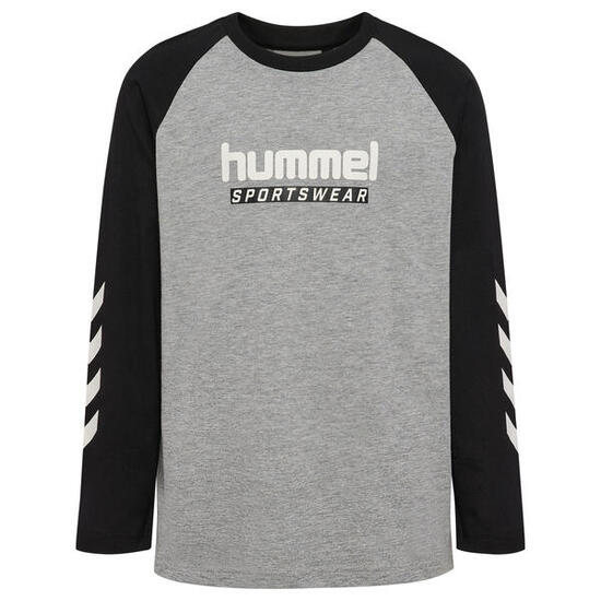 T-shirt manches longues avec logo enfant Hummel