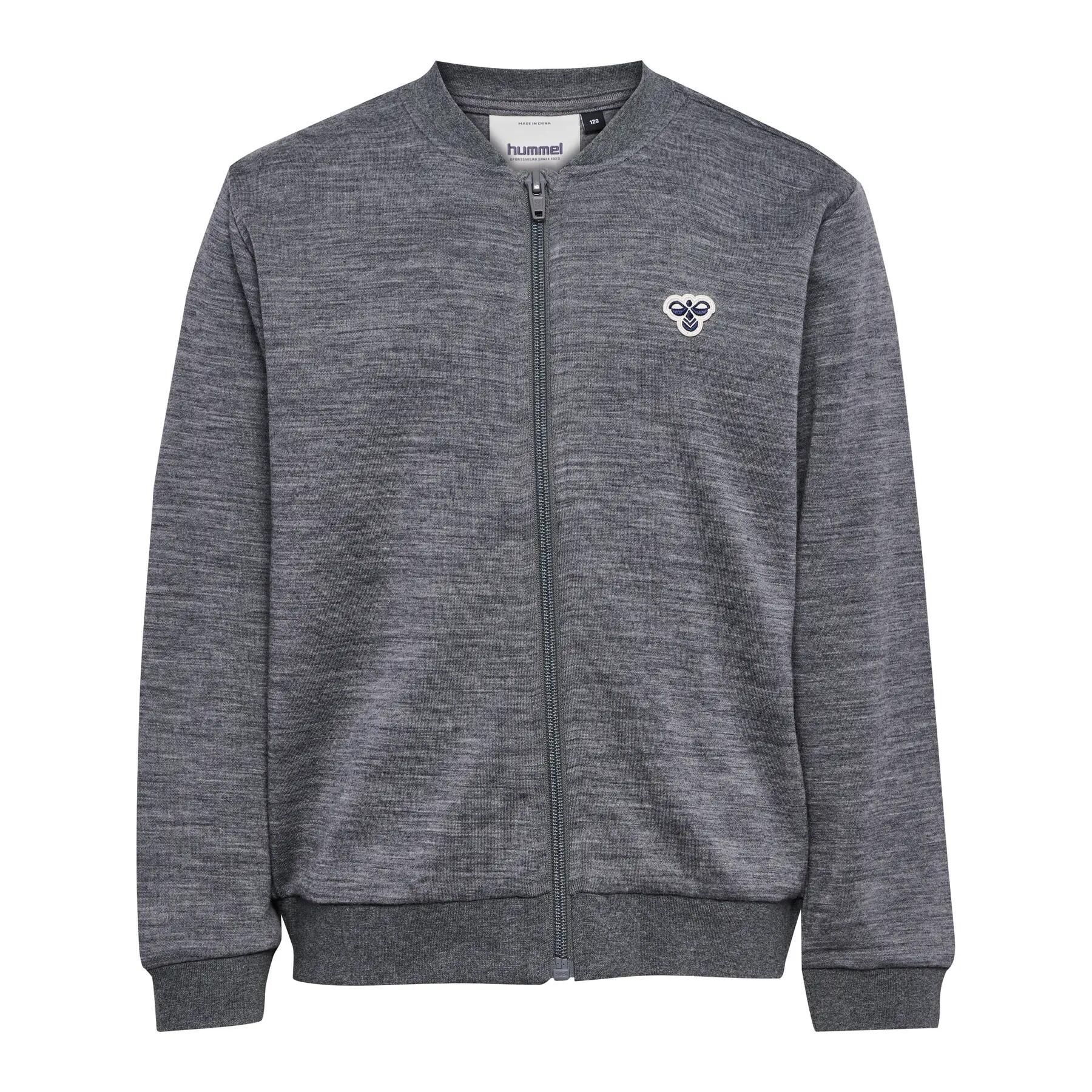 Sweatshirt zippé enfant Hummel Bee 2/4