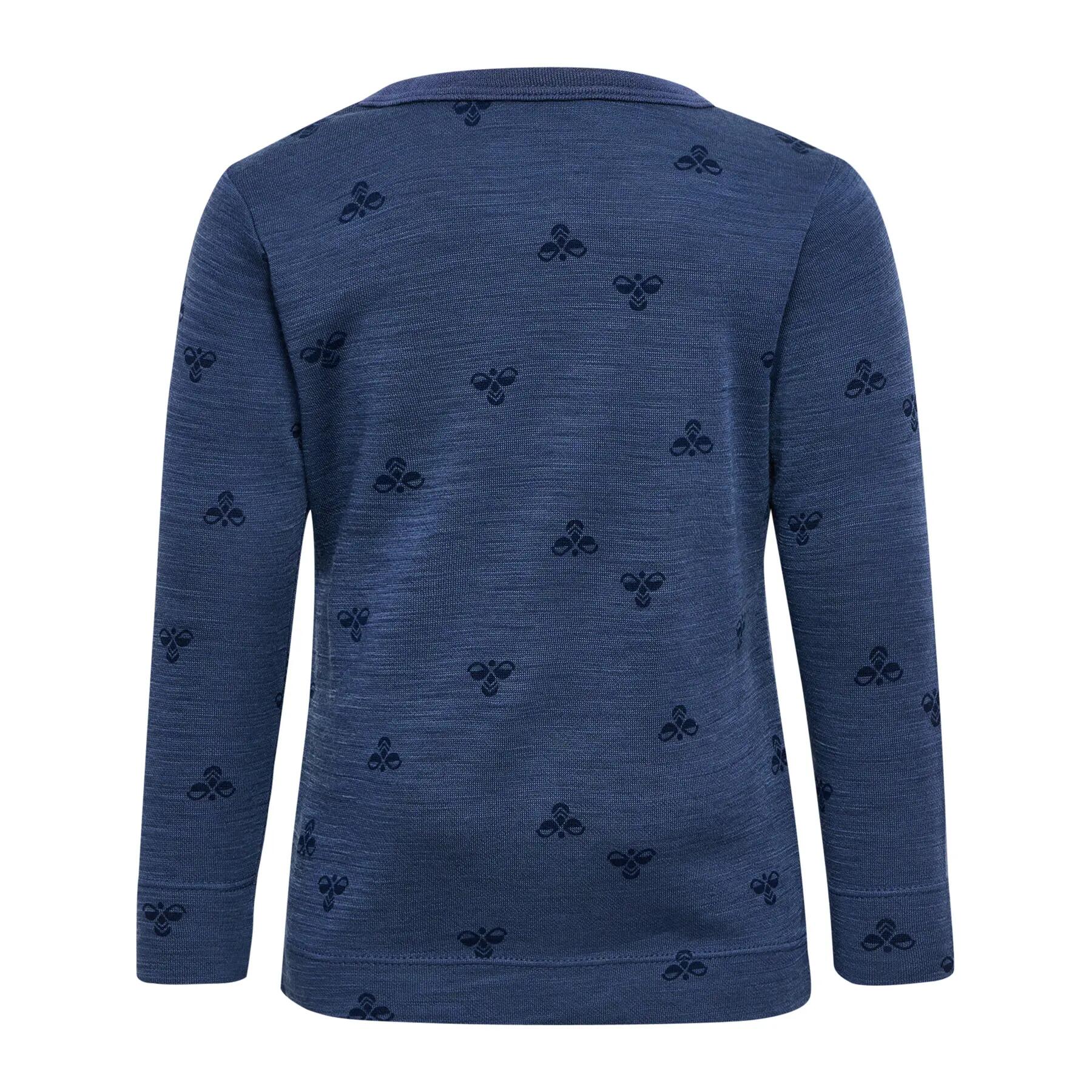 Maglietta a manica lunga da bambino Hummel Mini Wool 3/4
