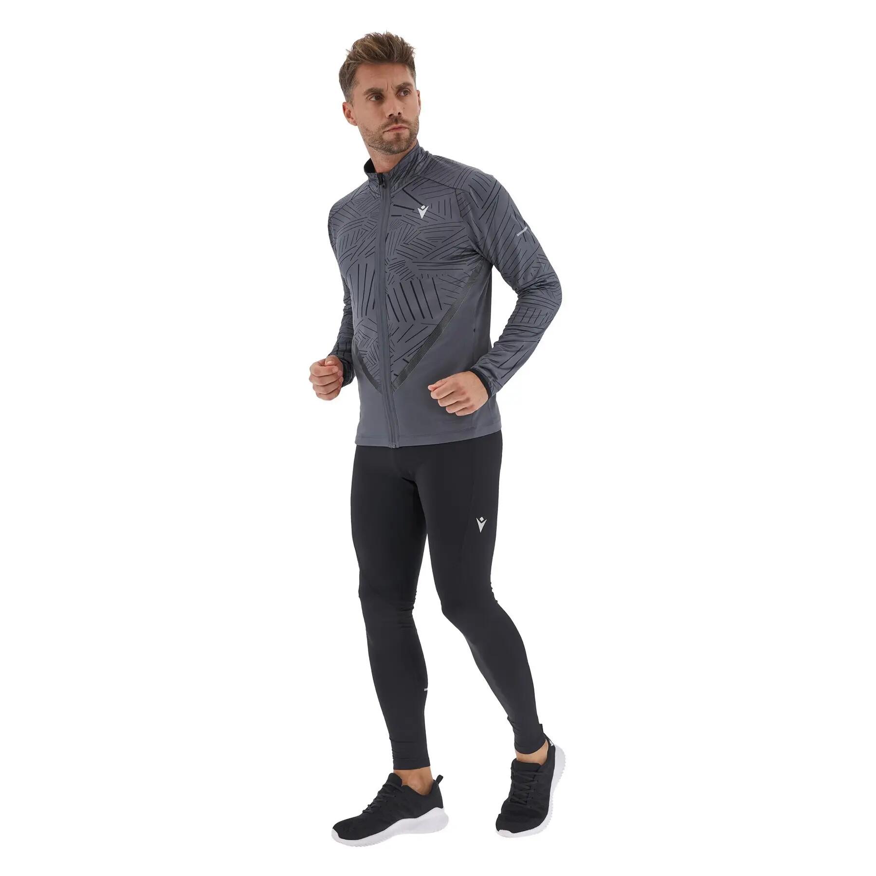 Sweatshirt mit Reißverschluss Macron Run FCE Marin 3/7