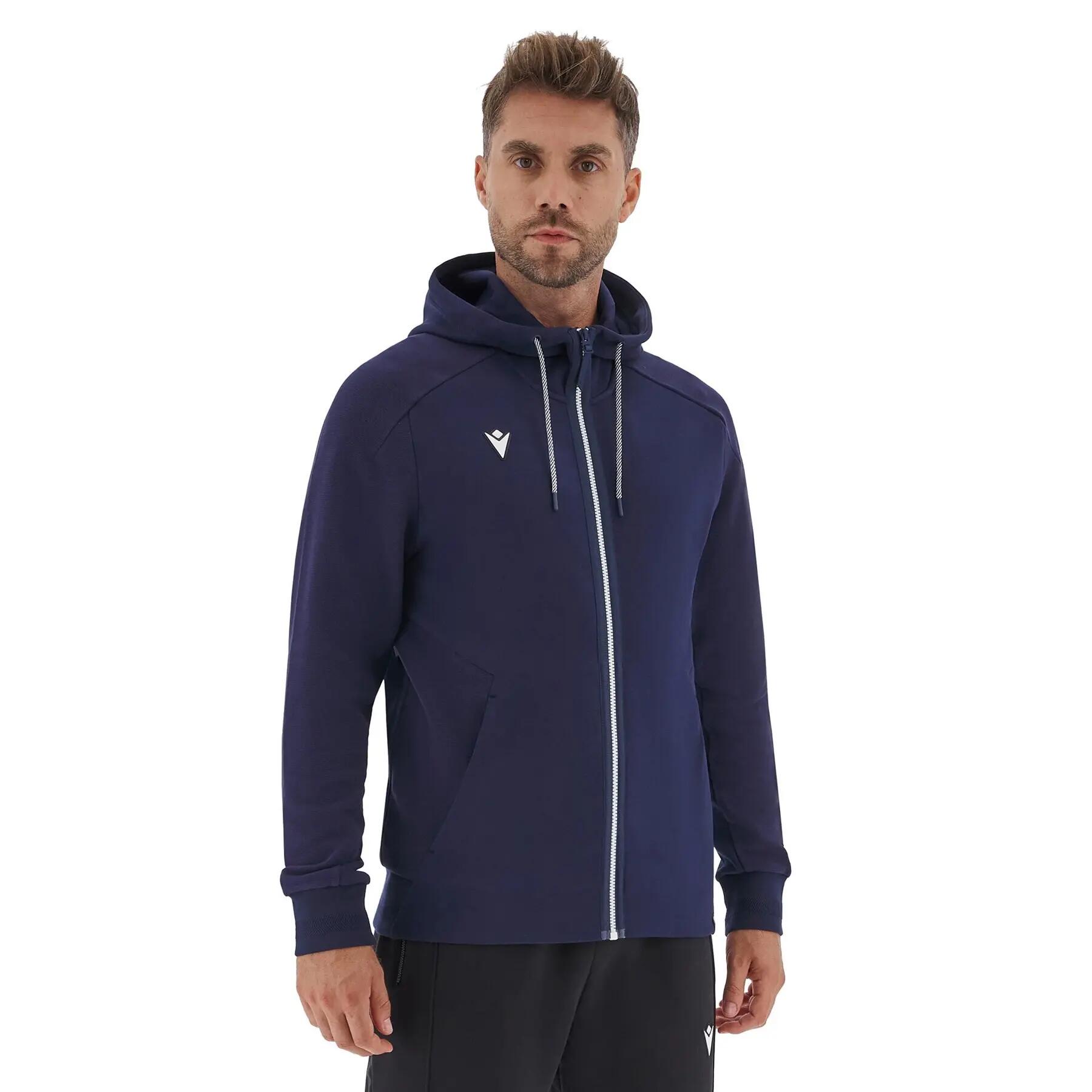 Bluza z kapturem z pełnym zamkiem błyskawicznym Macron Rhodos 2/7