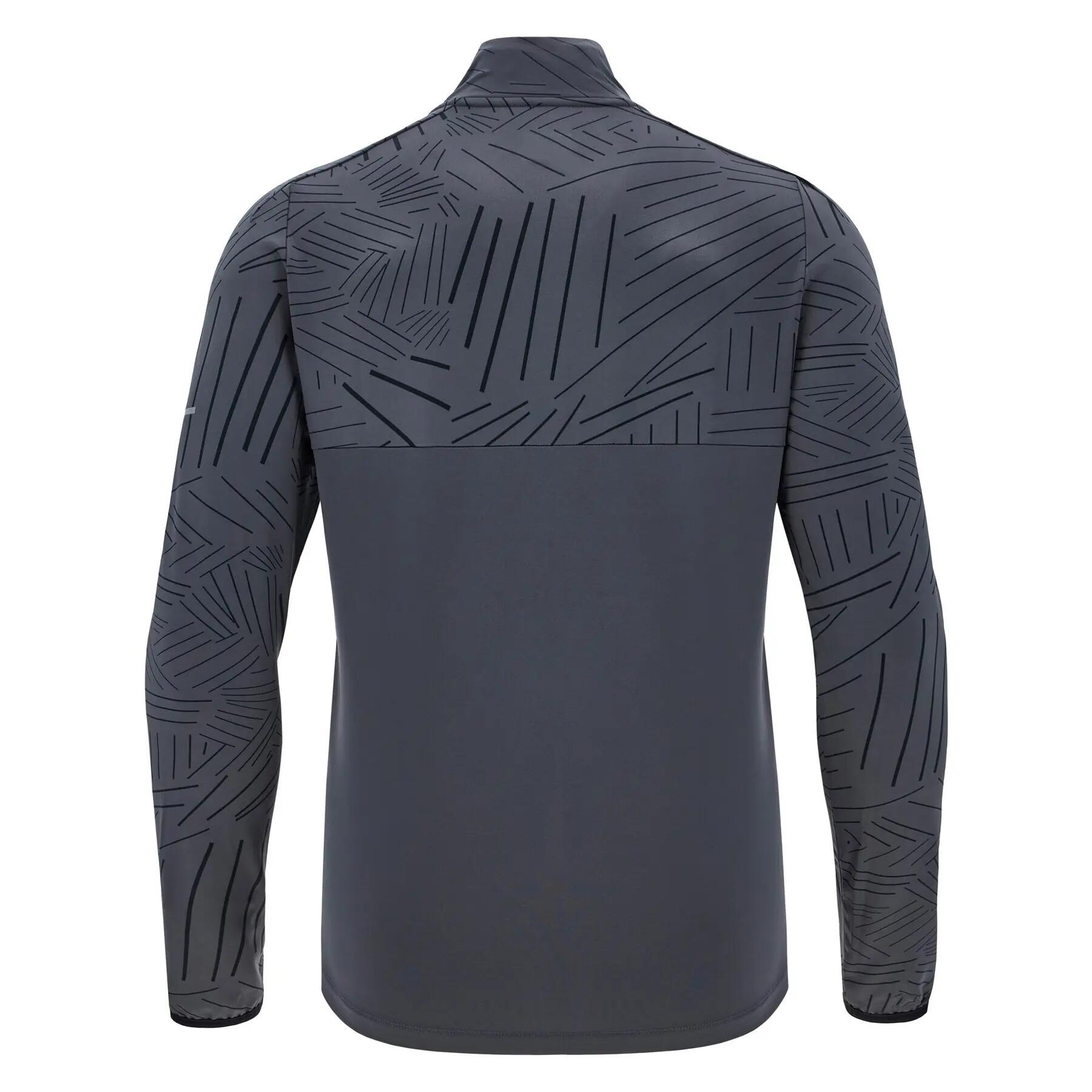 Sweatshirt mit Reißverschluss Macron Run FCE Marin 4/7