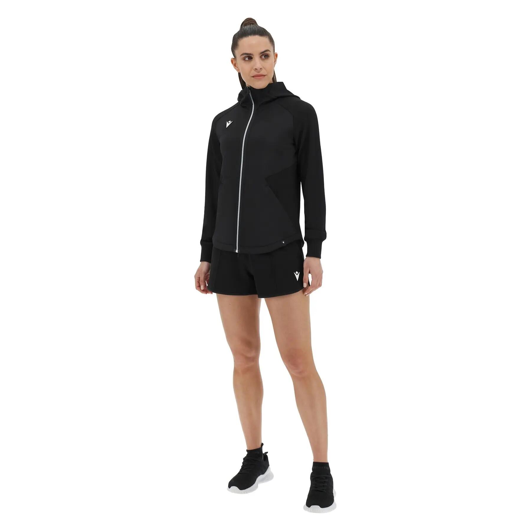 Sweatshirt à capuche full zip femme Macron Orosei 3/7