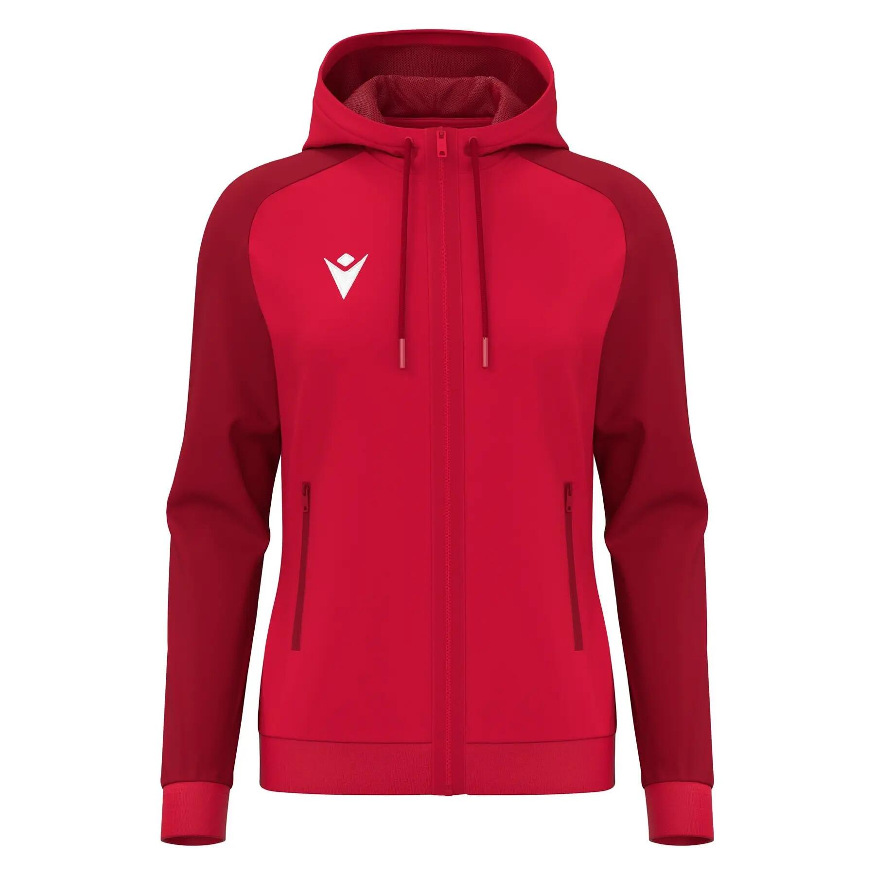 Sweatshirt à capuche full zip femme Macron Atlas 2/6