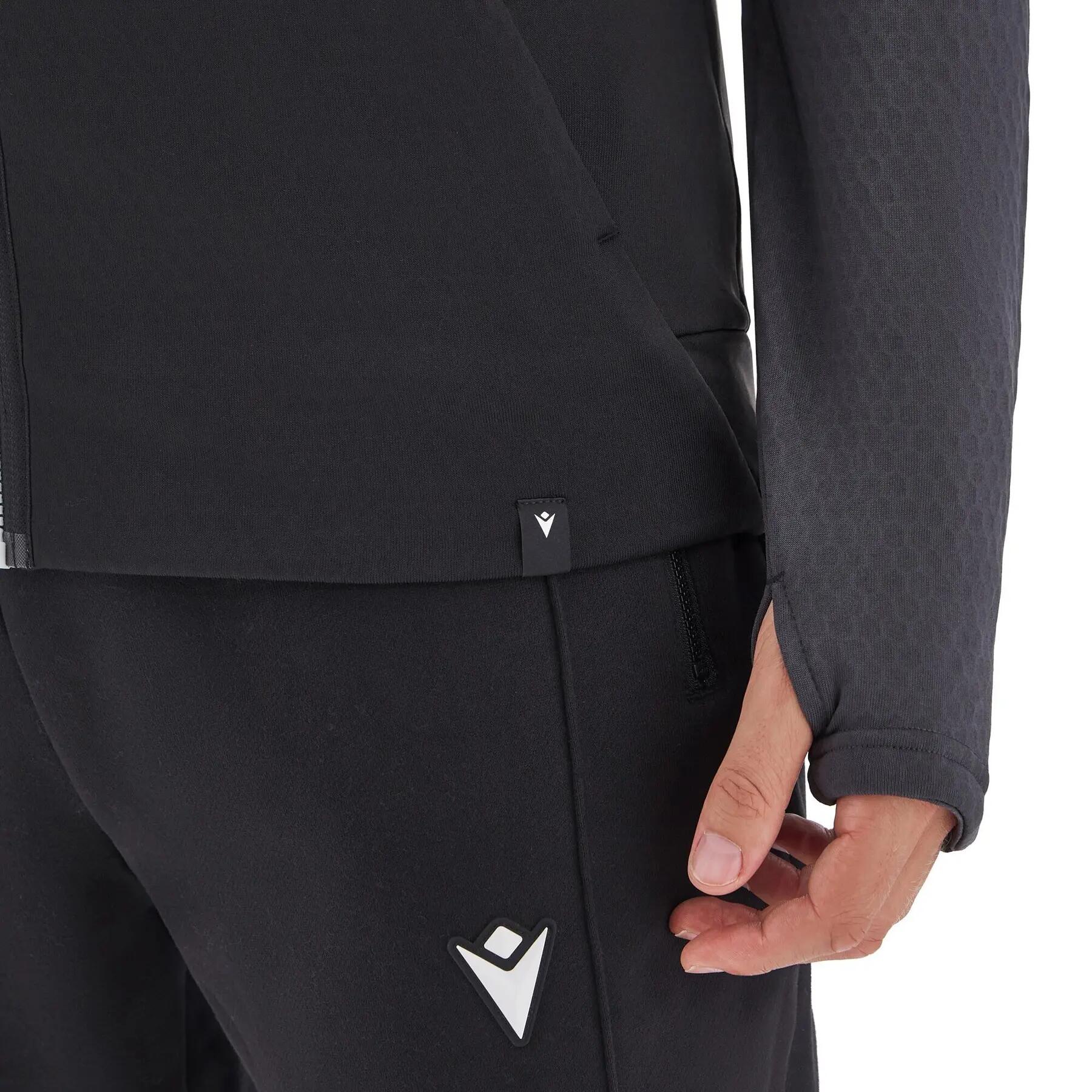 Felpa con cerniera a cappuccio Macron FCE Gulvain 3D 7/7