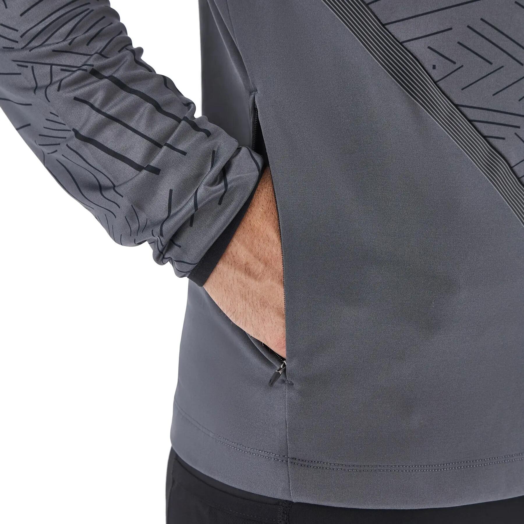 Sweatshirt mit Reißverschluss Macron Run FCE Marin 7/7