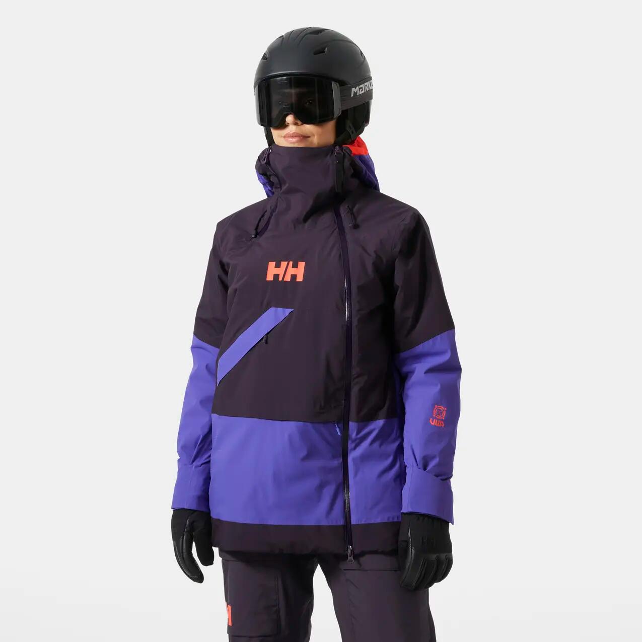 Veste de ski femme Helly Hansen Powchaser Asym 2/7