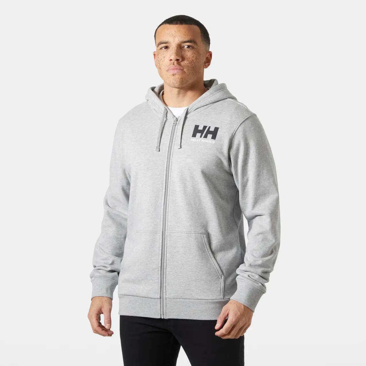 Mikina s kapucí na zip Helly Hansen Logo 2/7