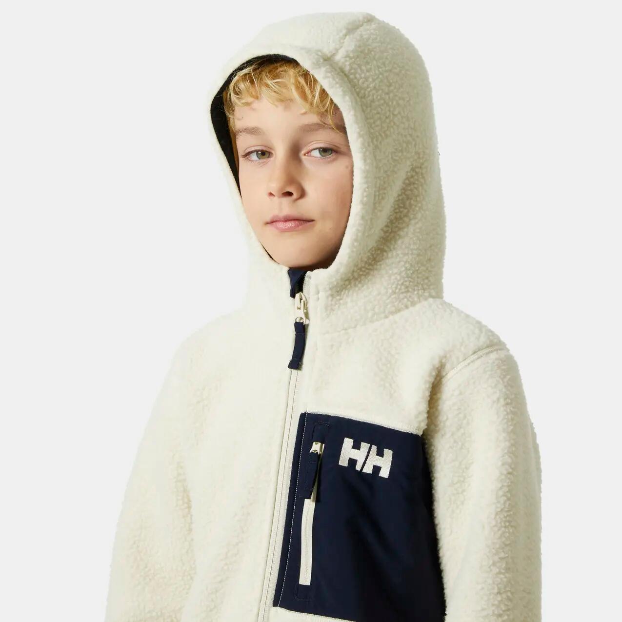Kinder fleece met capuchon Helly Hansen Champ Pile 2.0 3/6