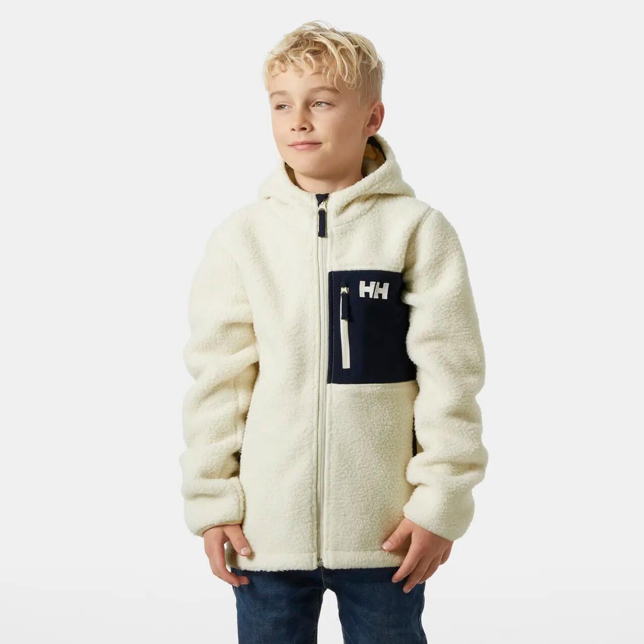 Kinder fleece met capuchon Helly Hansen Champ Pile 2.0 2/6