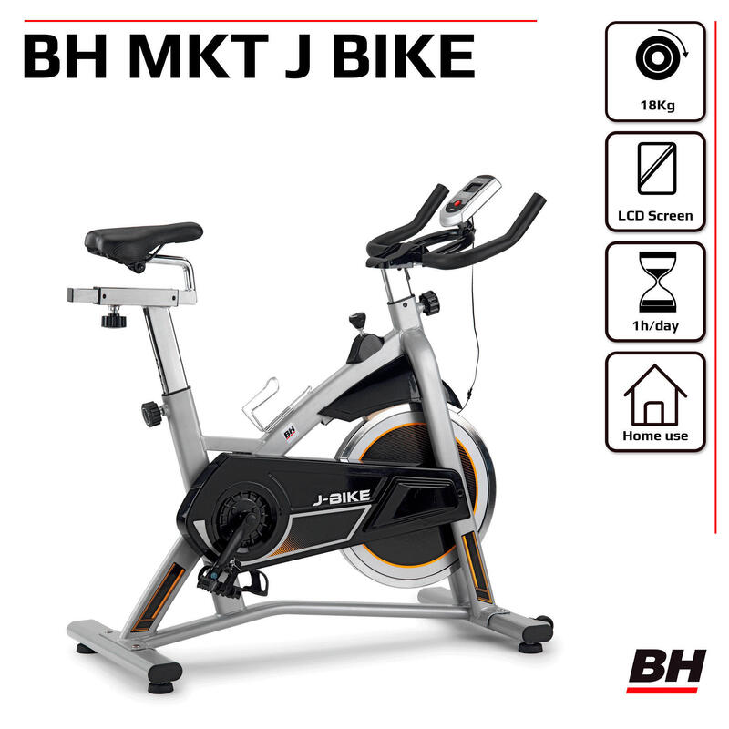 Vélo d'intérieur MKT JET BIKE H9135RF usage régulier - volant d'inertie 18 kg