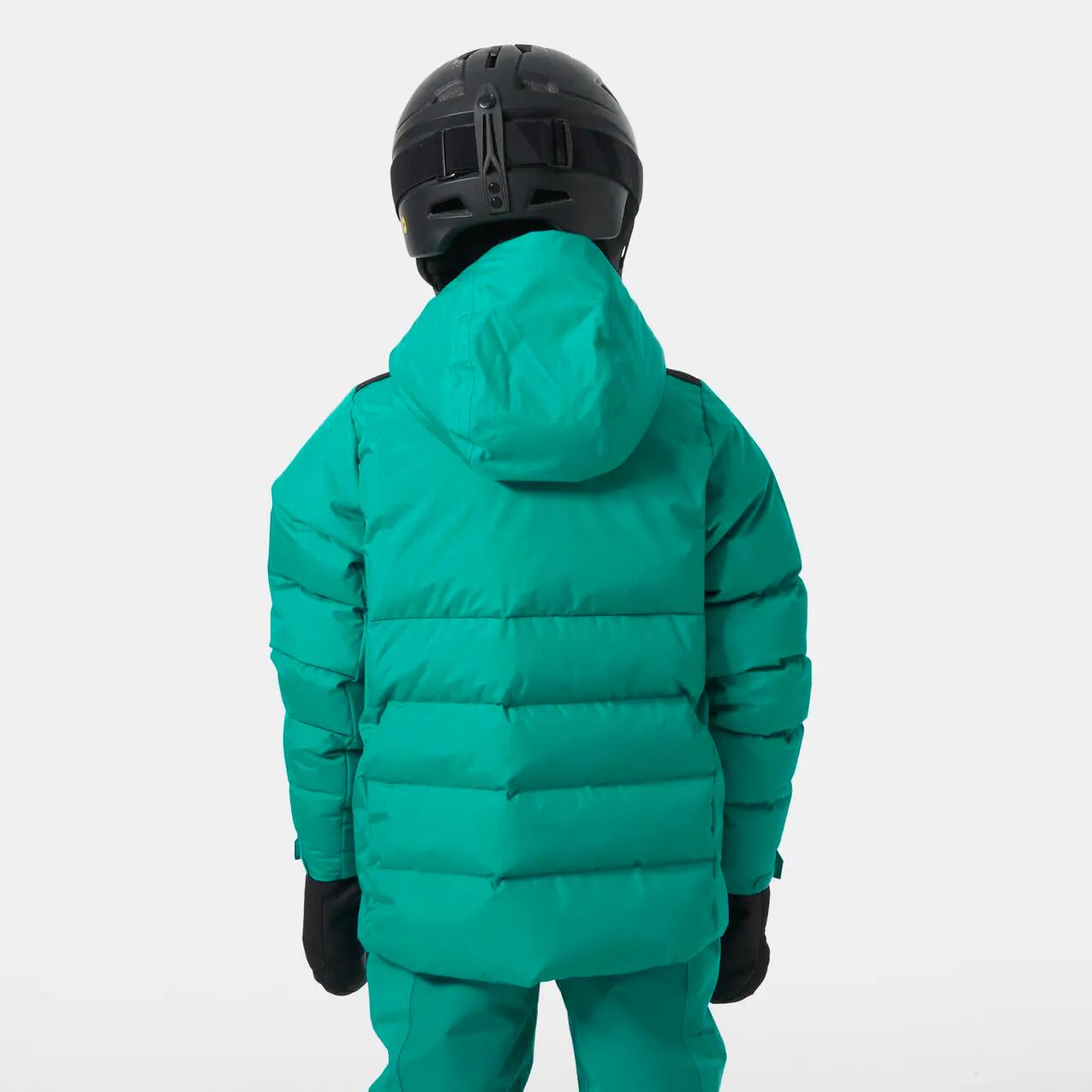 Plumífero con capucha infantil Helly Hansen Kvitfjell Race 4/7