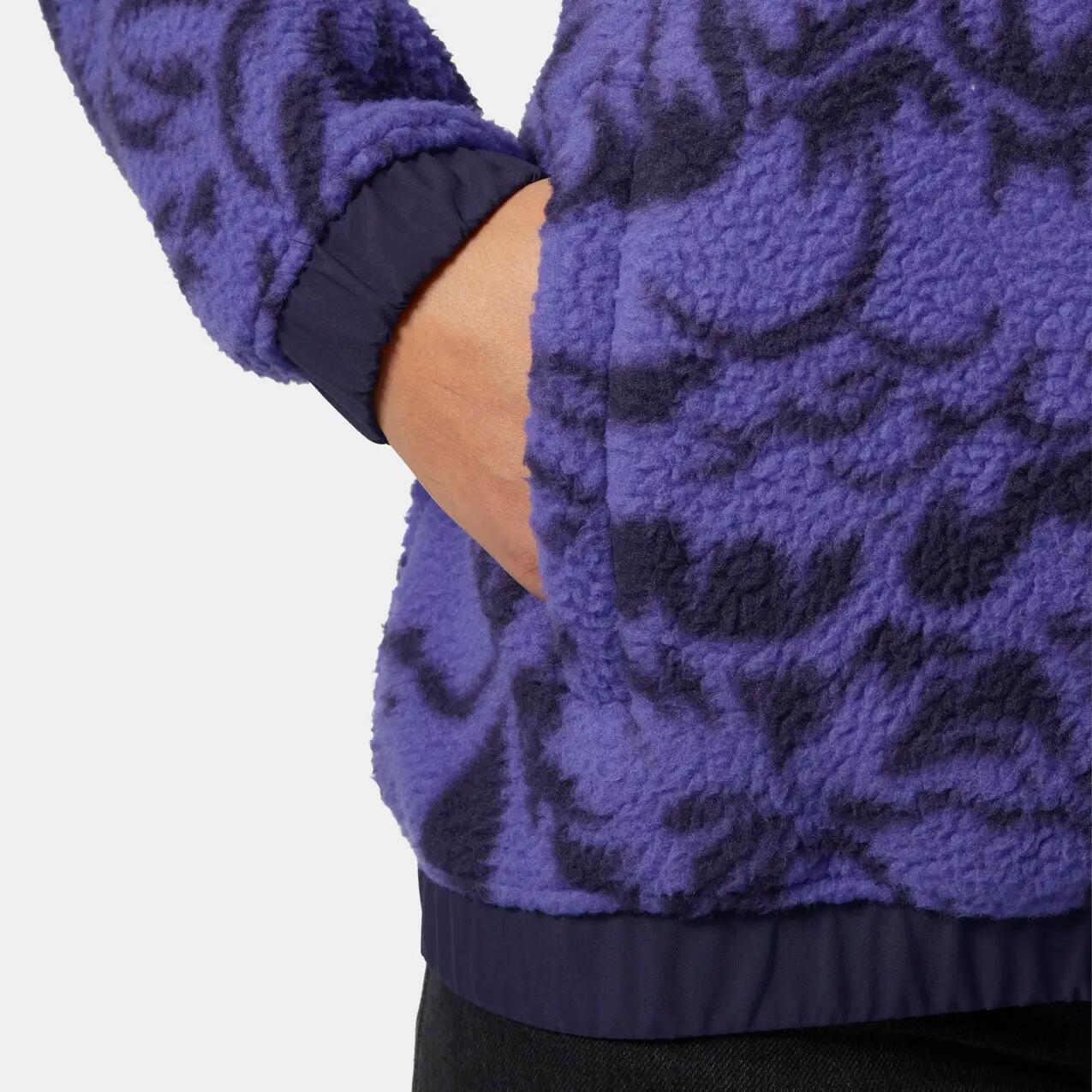Saltador feminino Helly Hansen Imperial Printed Pile Snap 5/6