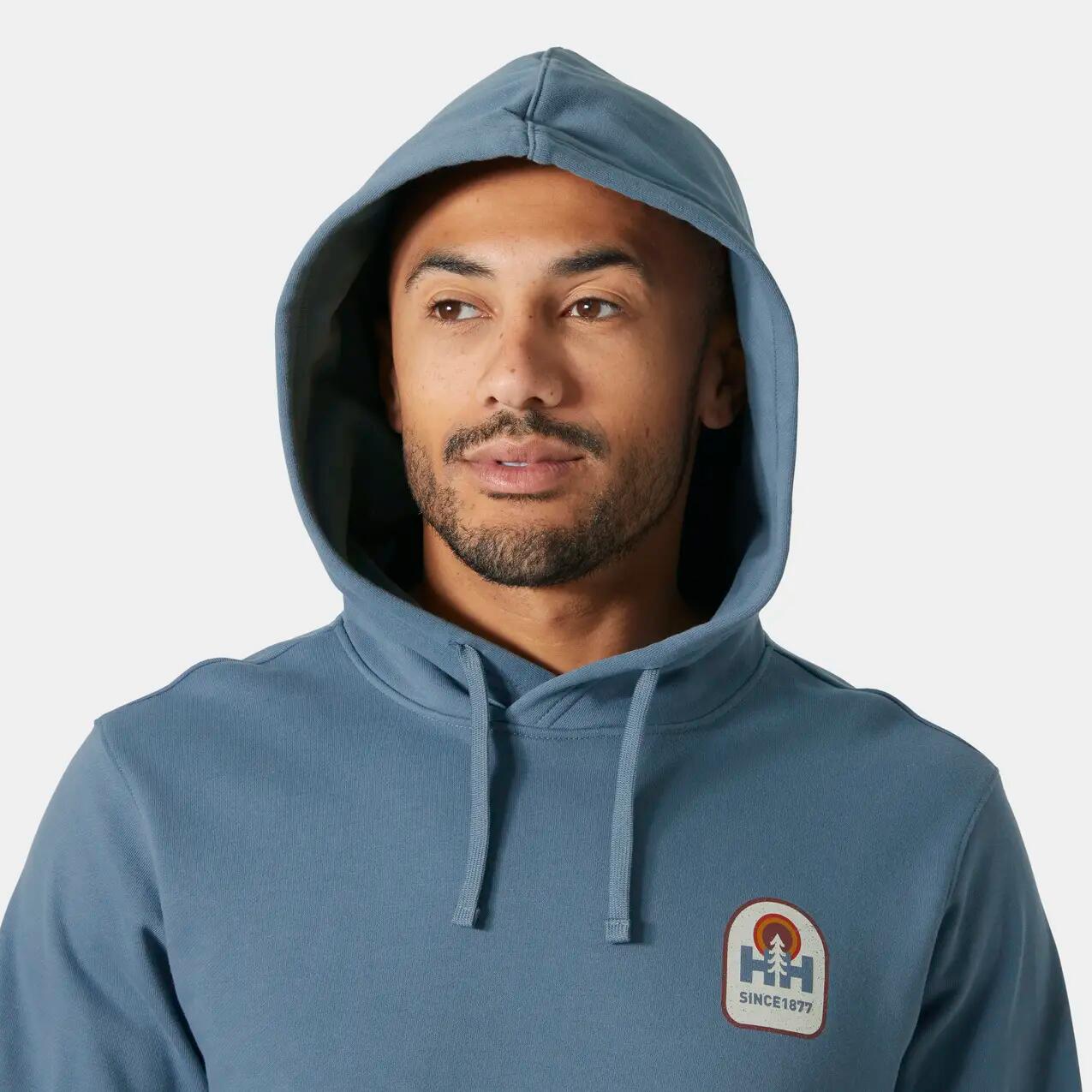 Felpa con cappuccio Helly Hansen Massif Graphic 3/6