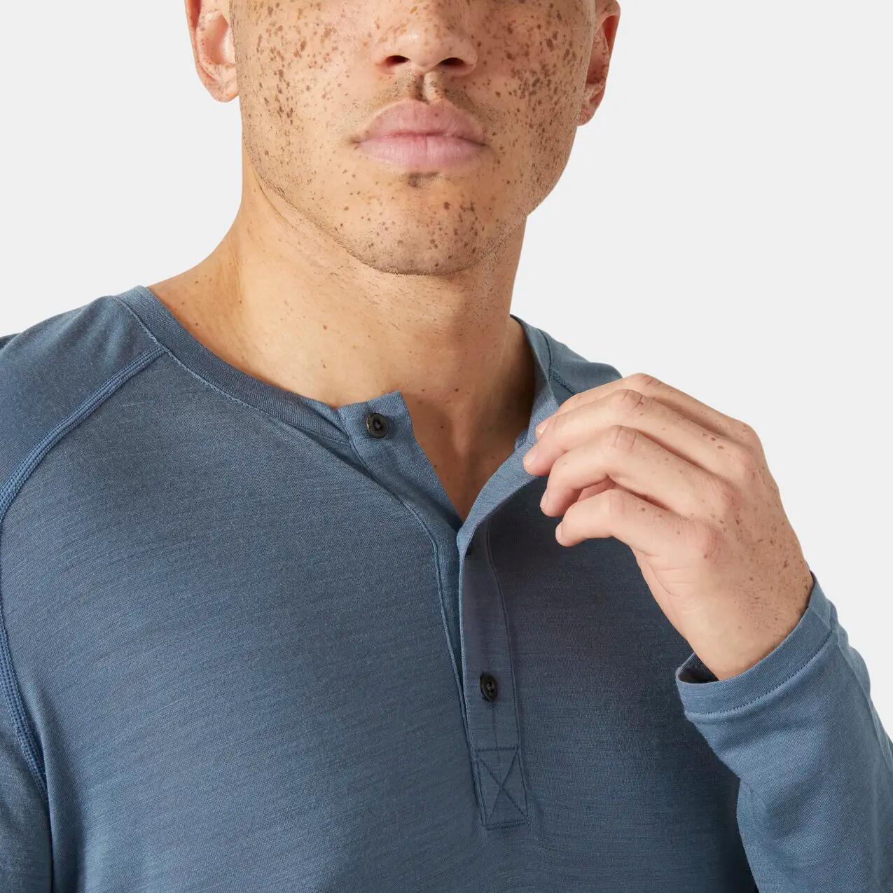 T-shirt manches longues Helly Hansen Durawool Henley 3/5