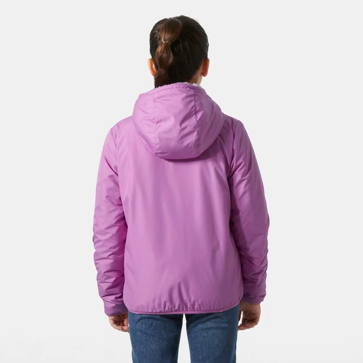 Wendbare Kapuzenfleecejacke für Kinder Helly Hansen Champ 4/6