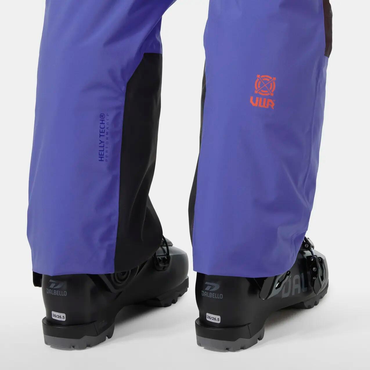 Damskie spodnie narciarskie cargo na szelkach Helly Hansen Switch 3/7