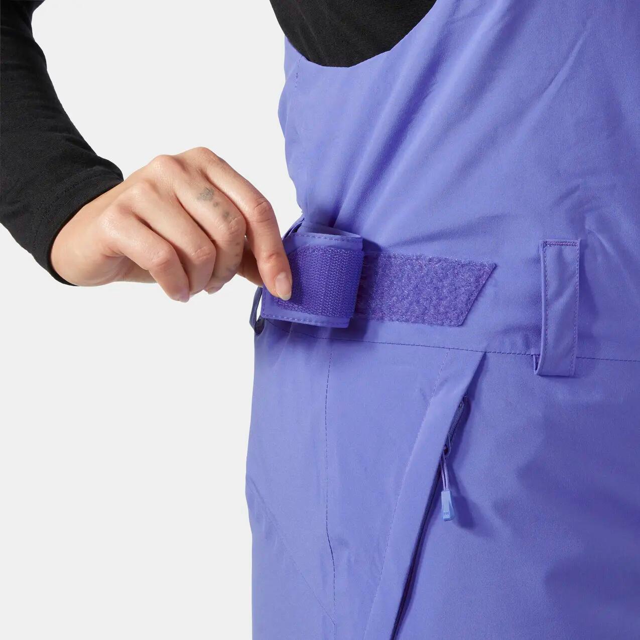 Damskie spodnie narciarskie cargo na szelkach Helly Hansen Switch 5/7
