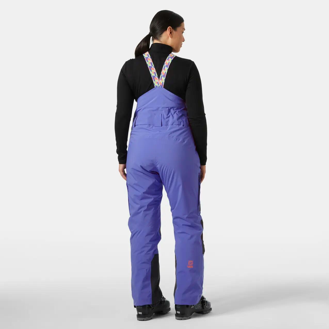 Damskie spodnie narciarskie cargo na szelkach Helly Hansen Switch 4/7