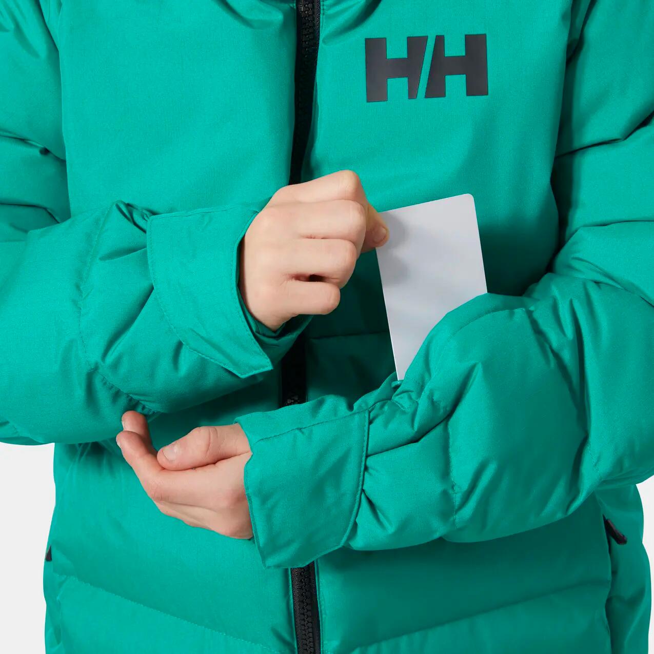Plumífero con capucha infantil Helly Hansen Kvitfjell Race 5/7