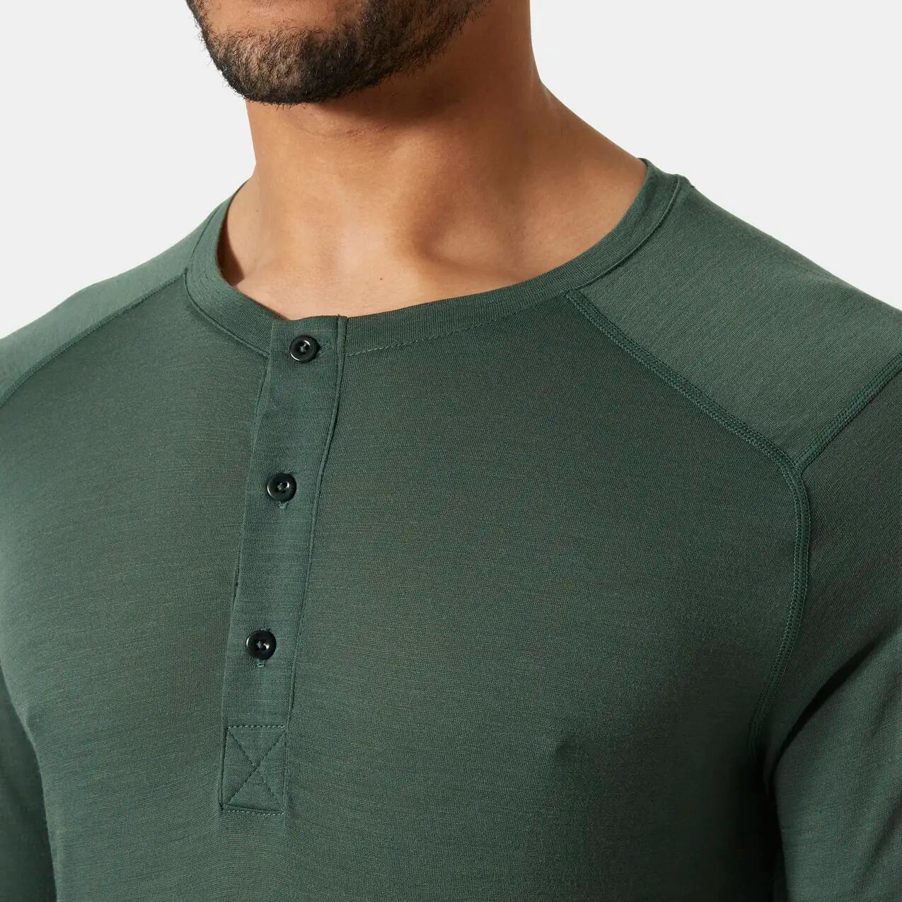 T-shirt manches longues Helly Hansen Durawool Henley 3/6