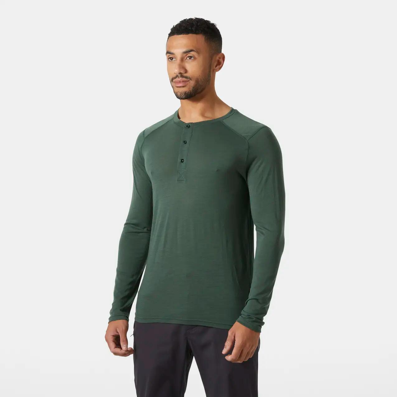 T-shirt manches longues Helly Hansen Durawool Henley 2/6