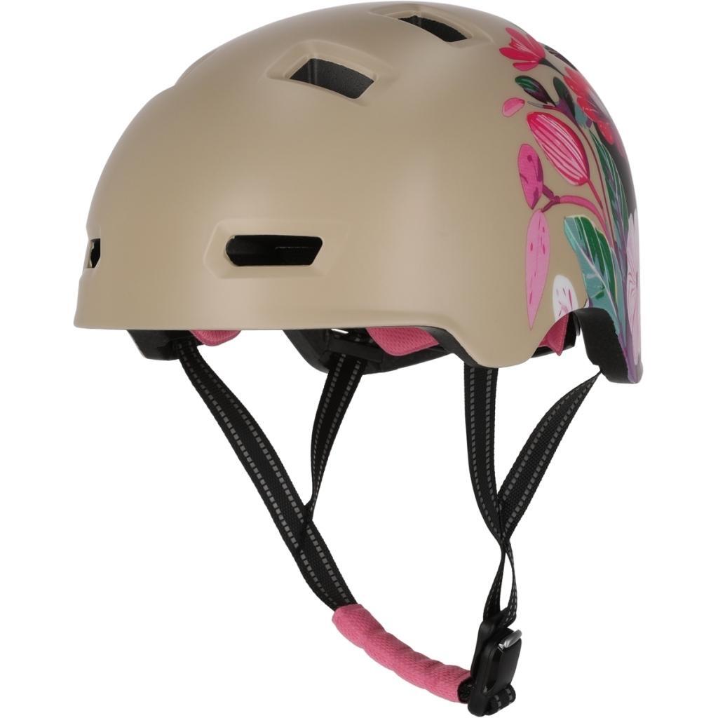 CRAZY SAFETY Dětská helma Crazy Safety Rampage Flower