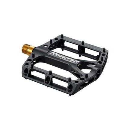 REVERSE Paire de pédales plates Schwarze ONE Titanium noir - NOIR