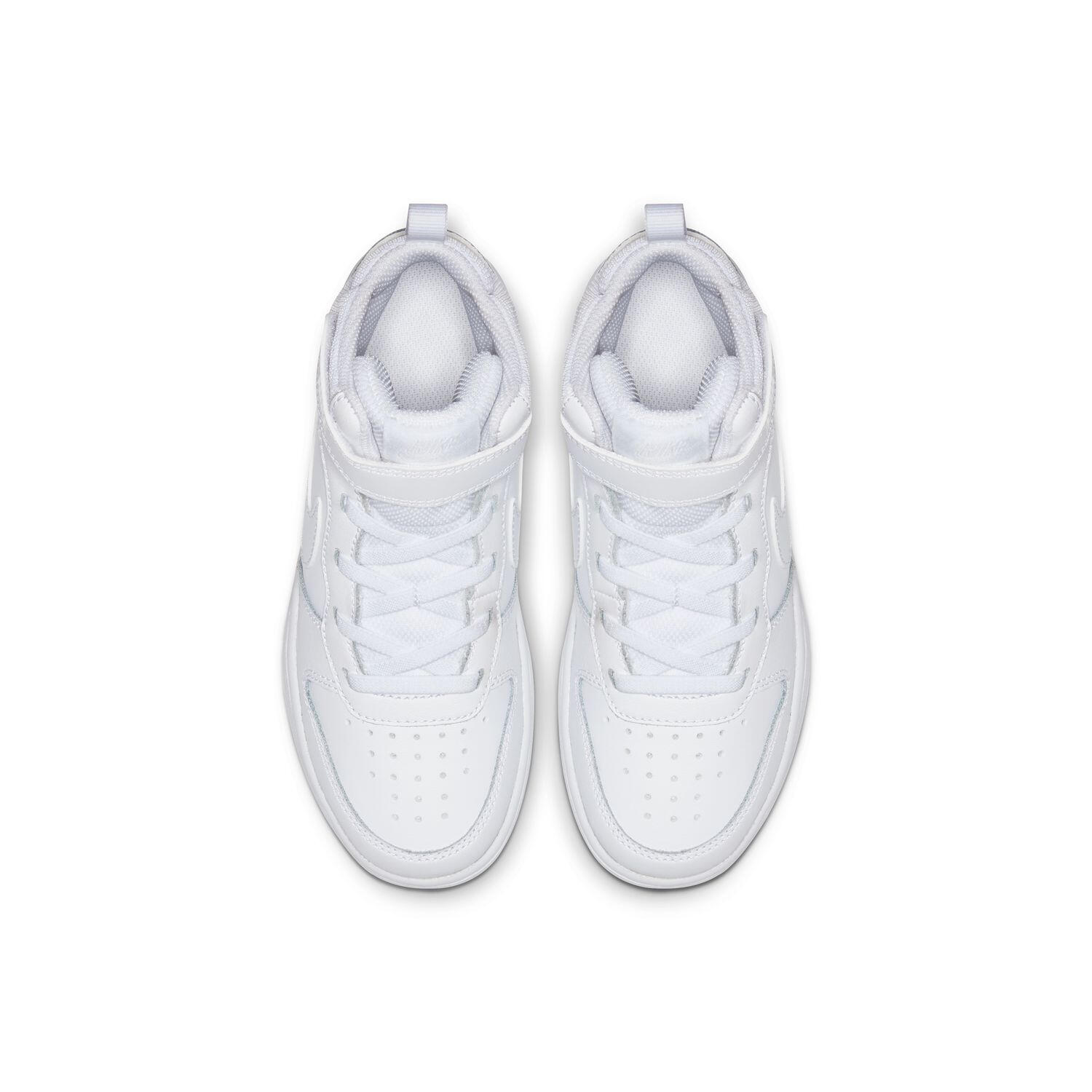 Sneakers per bambino Nike Court Borough Mid2 Bianco 3/6