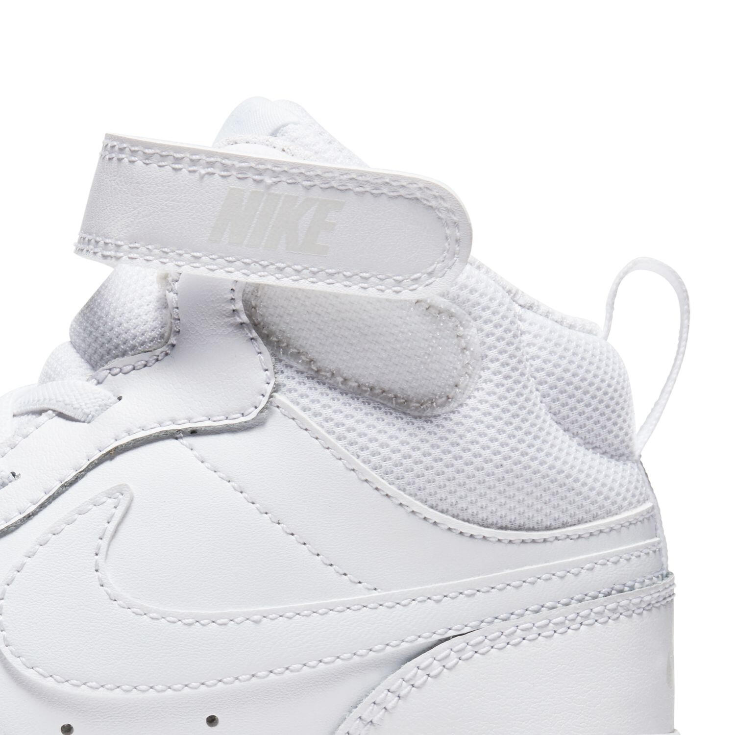 Sneakers per bambino Nike Court Borough Mid2 Bianco 2/6