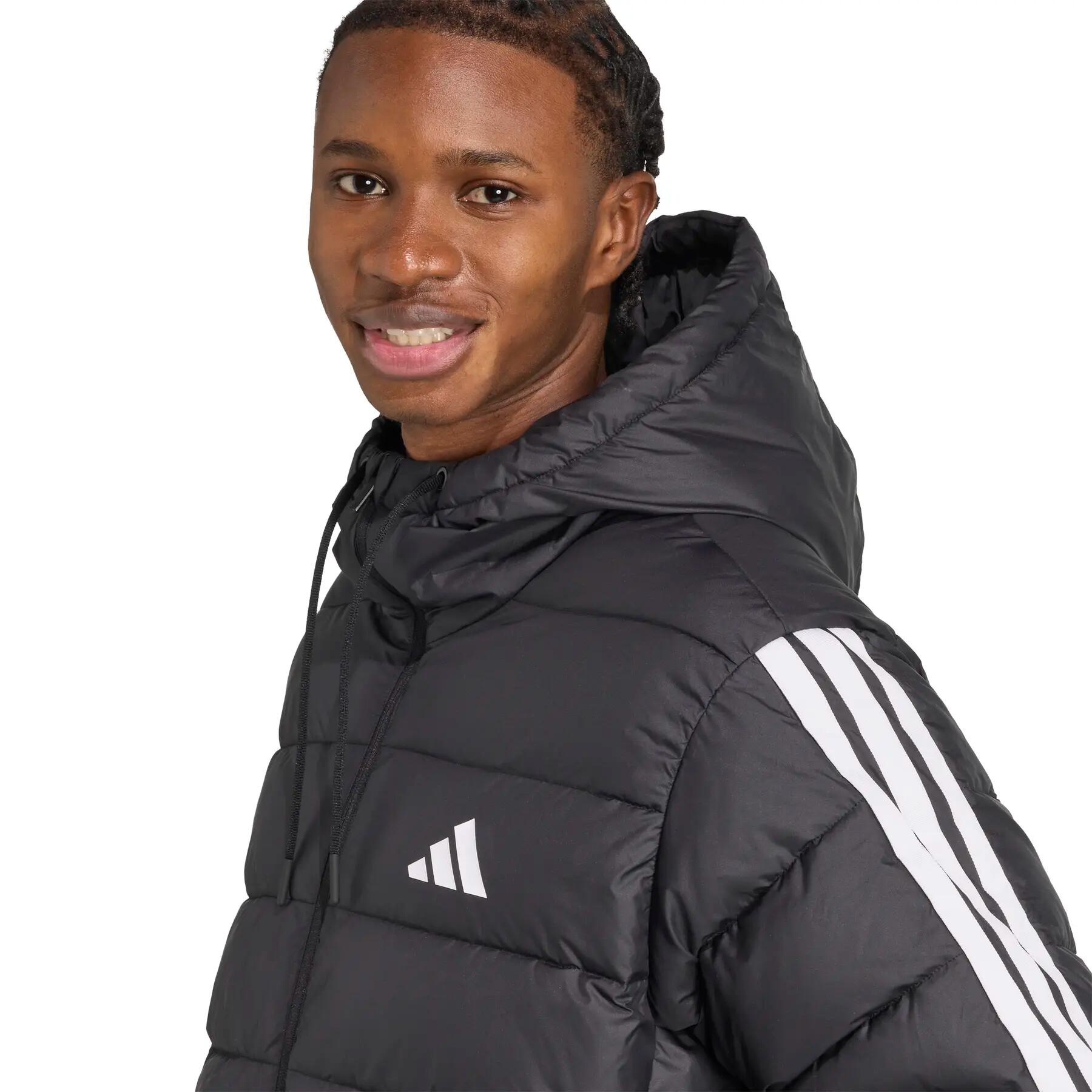 Doudoune à capuche adidas Essentials Climawarm 3 stripes 5/6