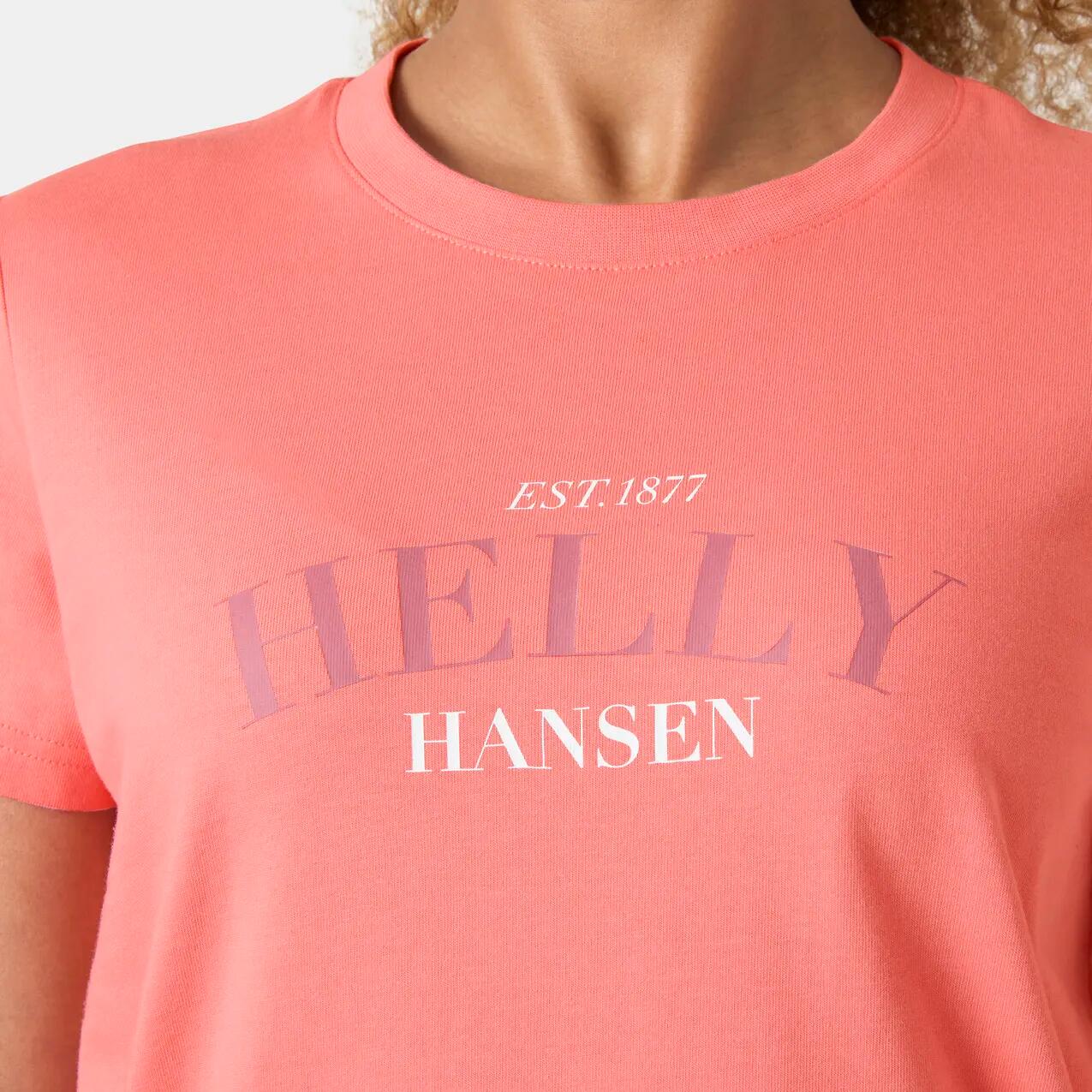 T-shirt de mulher Helly Hansen Cora Graphic 2.0 3/5