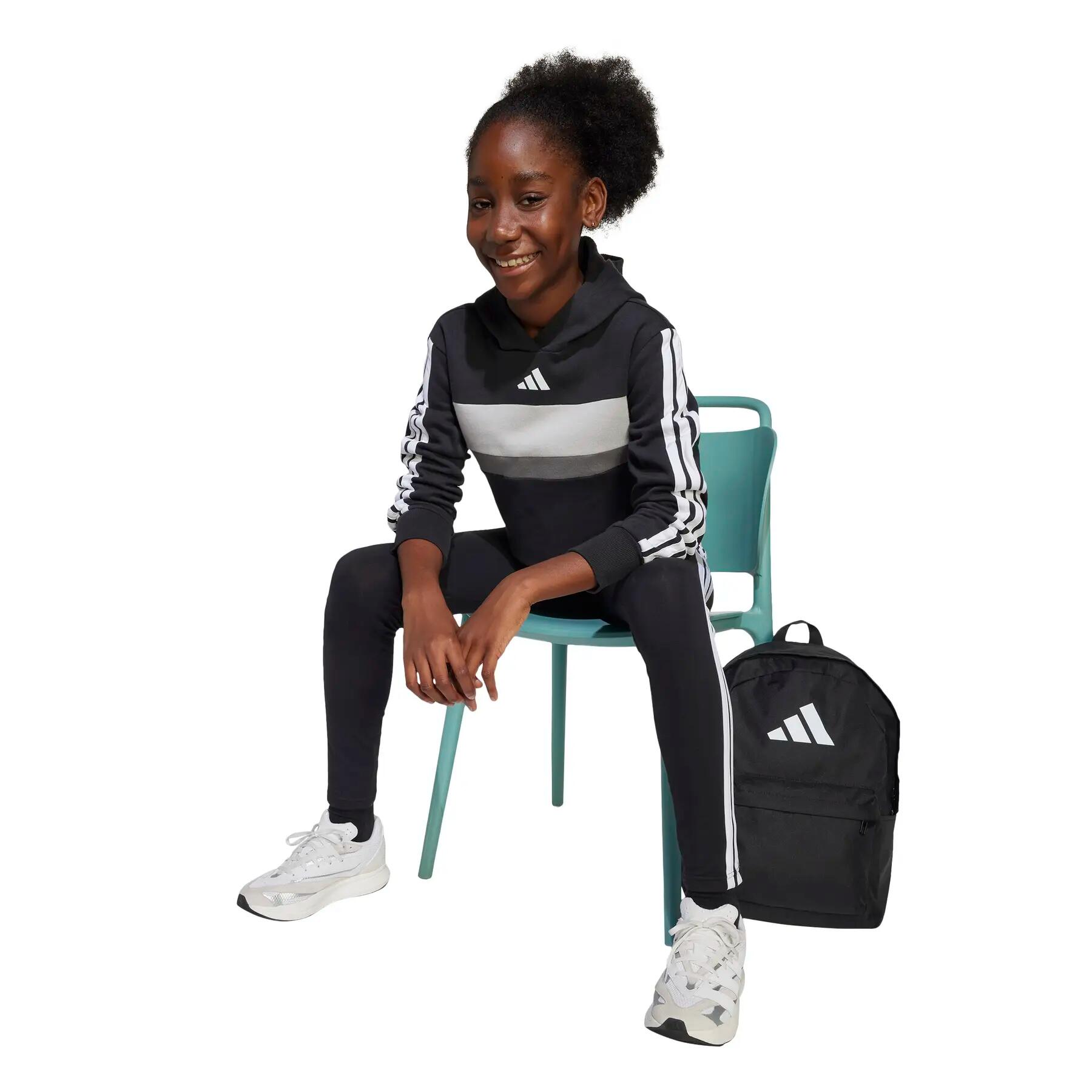 Tuta per bambina adidas Seasonal Essentials Tiberio 3 stripes 5/7