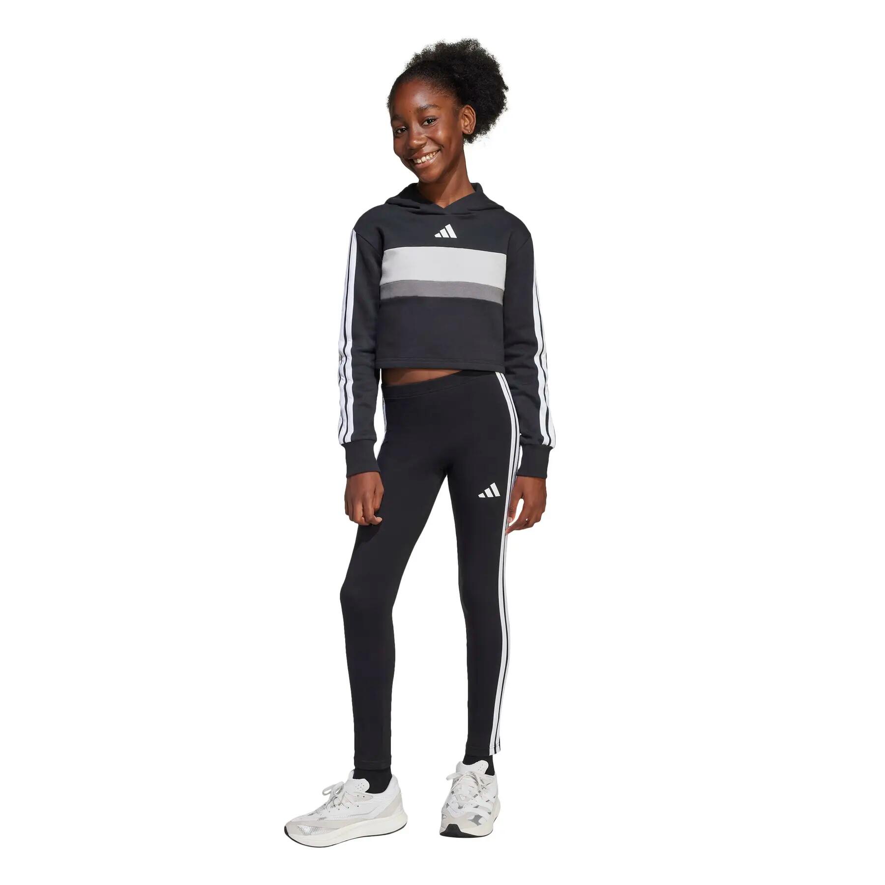 Tuta per bambina adidas Seasonal Essentials Tiberio 3 stripes 4/7