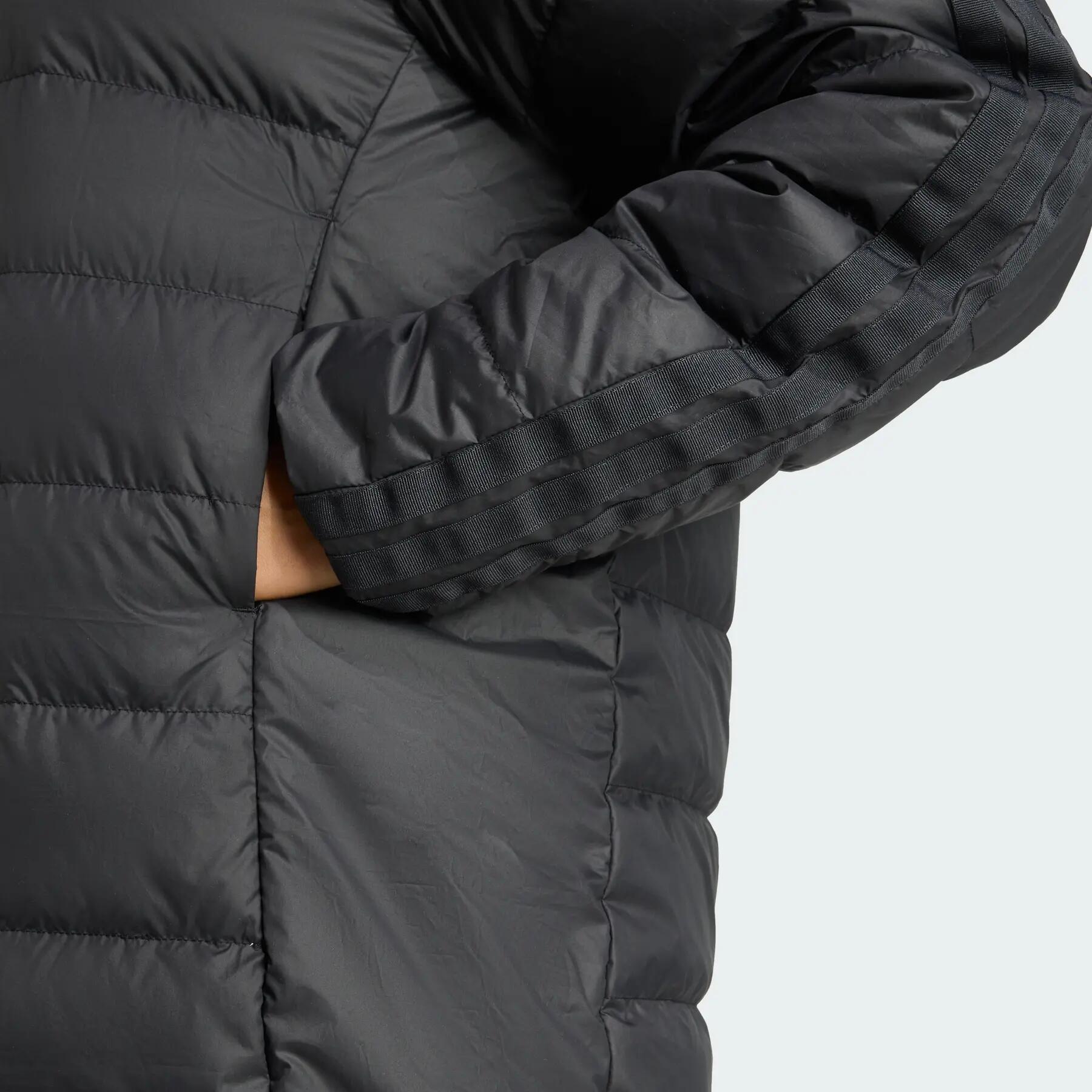 Parka imbottito leggero con cappuccio tecnologia CLIMAWARM e 3 strisce 6/6