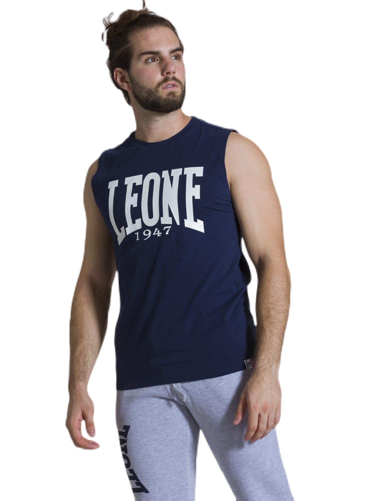 Leone 1947 Apparel Mouwloos T-shirt voor heren 3/8