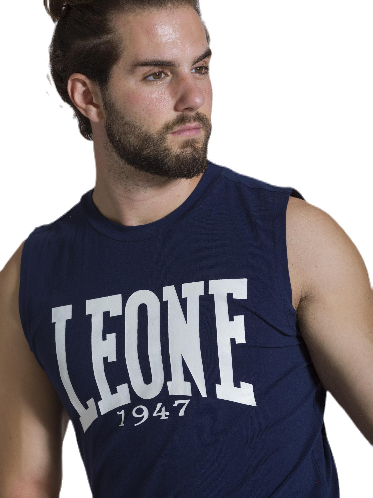 Leone 1947 Apparel Mouwloos T-shirt voor heren 5/8