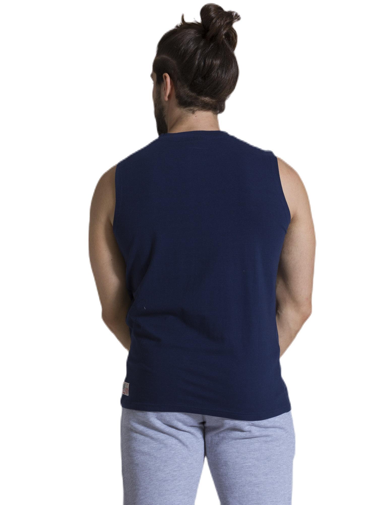 Leone 1947 Apparel Mouwloos T-shirt voor heren 4/8
