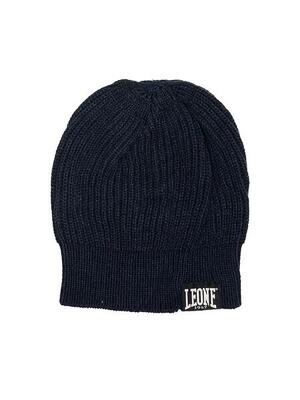 Tricot muts met klein "basic" logo