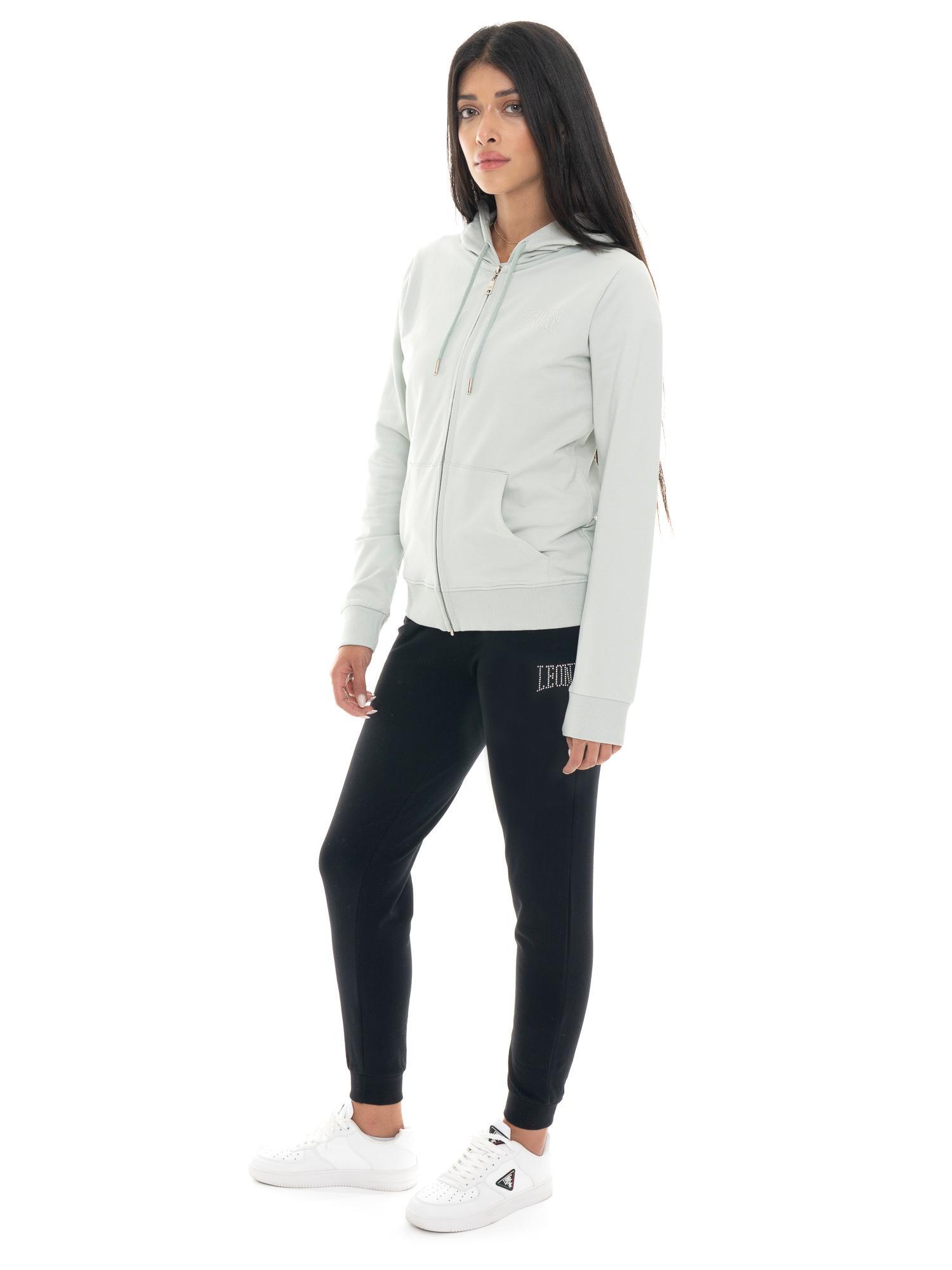 Chándal mujer Leone 1947 Apparel All You Need cremallera capucha puños invierno 2/7