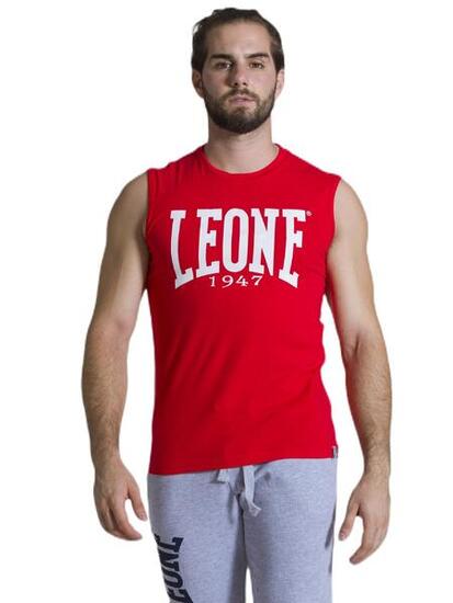 T-shirt sans manches homme en coton Leone Basic