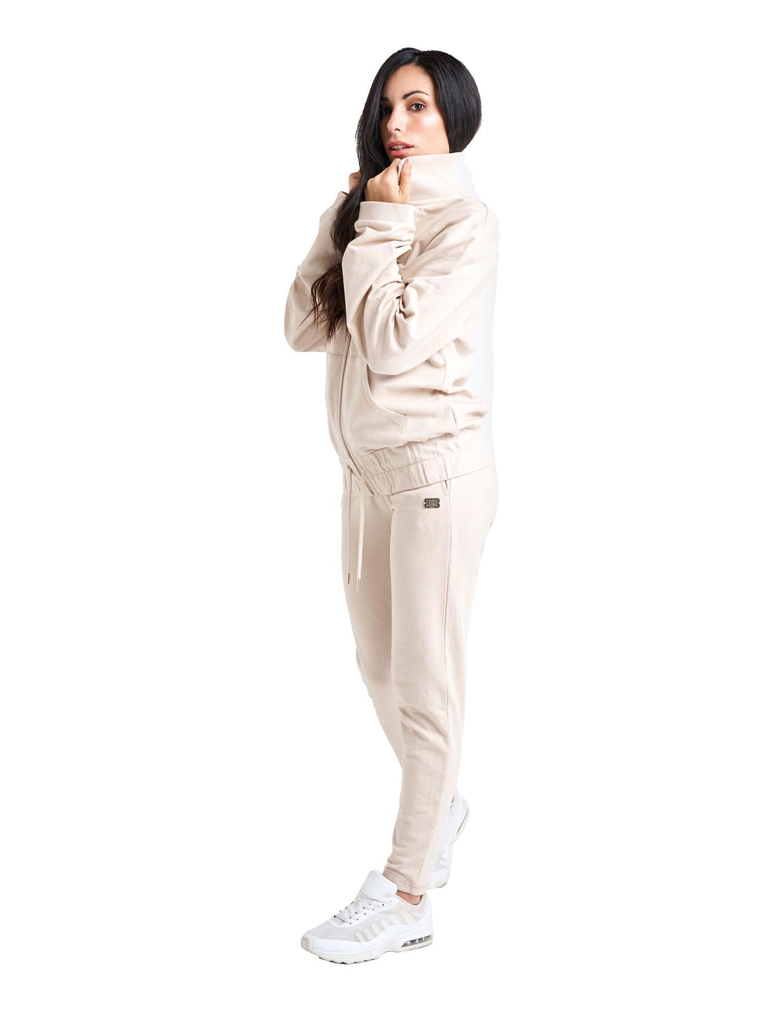 Tuta donna con collo alto e zip linea Chic Boxing 3/8