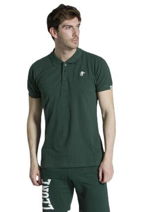 Polo homme en piqué à manches courtes Leone Basic