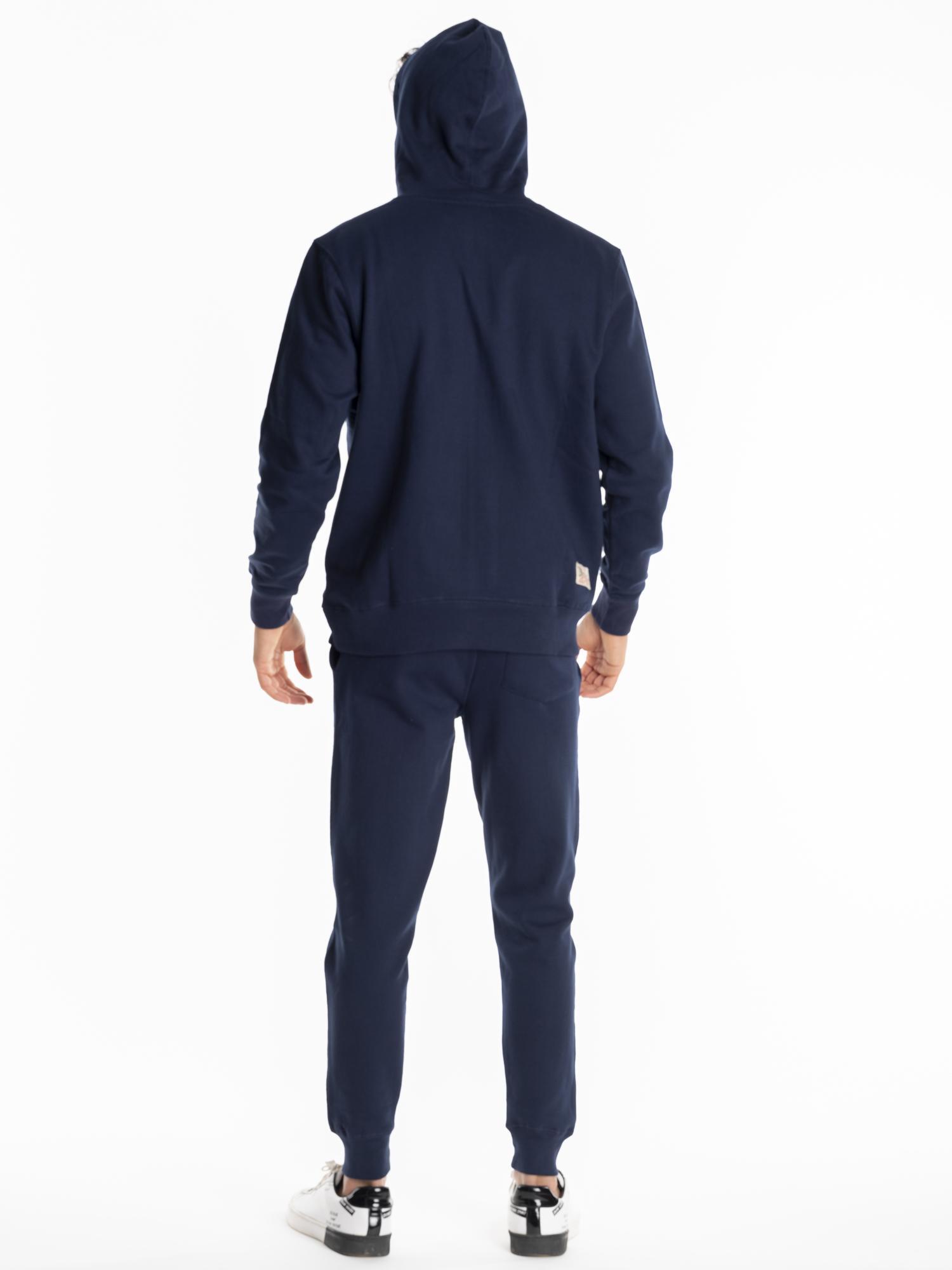 Chándal de invierno cepillado con capucha para hombre Leone Basic Vintage 3/8