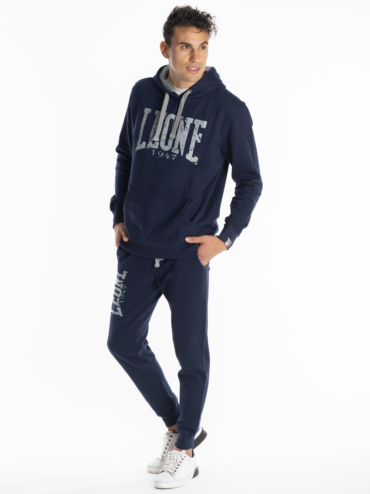 Chándal de invierno cepillado con capucha para hombre Leone Basic Vintage 2/8
